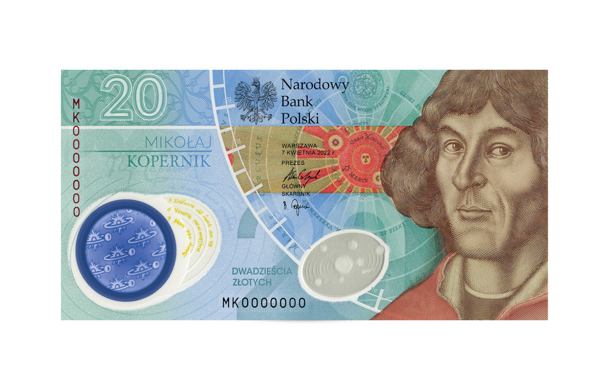 Banknot – Mikołaj Kopernik
