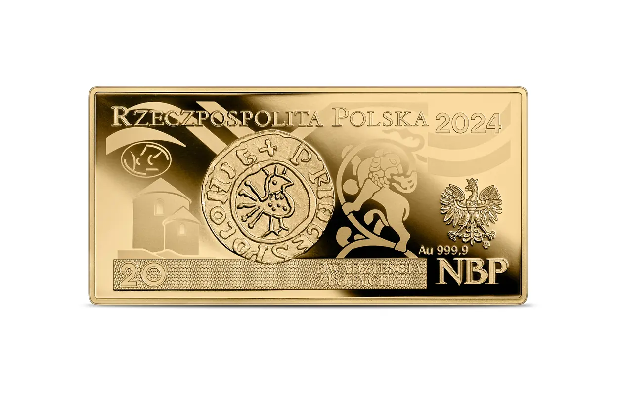 Polskie banknoty obiegowe - Banknot o nominale 20 zł - Awers